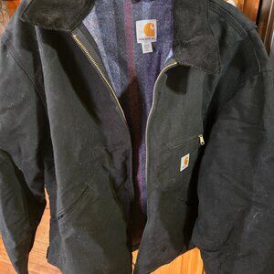 Men's Carhartt Lined Jacket. Size 2XL EUC
